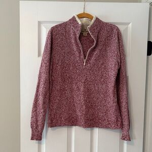 Woolrich Red and Cream Pullover